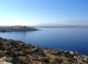 Tersana Kreta, Tersanas Chania: Grundstück direkt am Meer zum Verkauf - atemberaubende Aussicht Grundstück kaufen